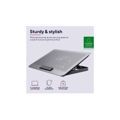 Trust Exto Stander 1-pack Sølv 180 mm